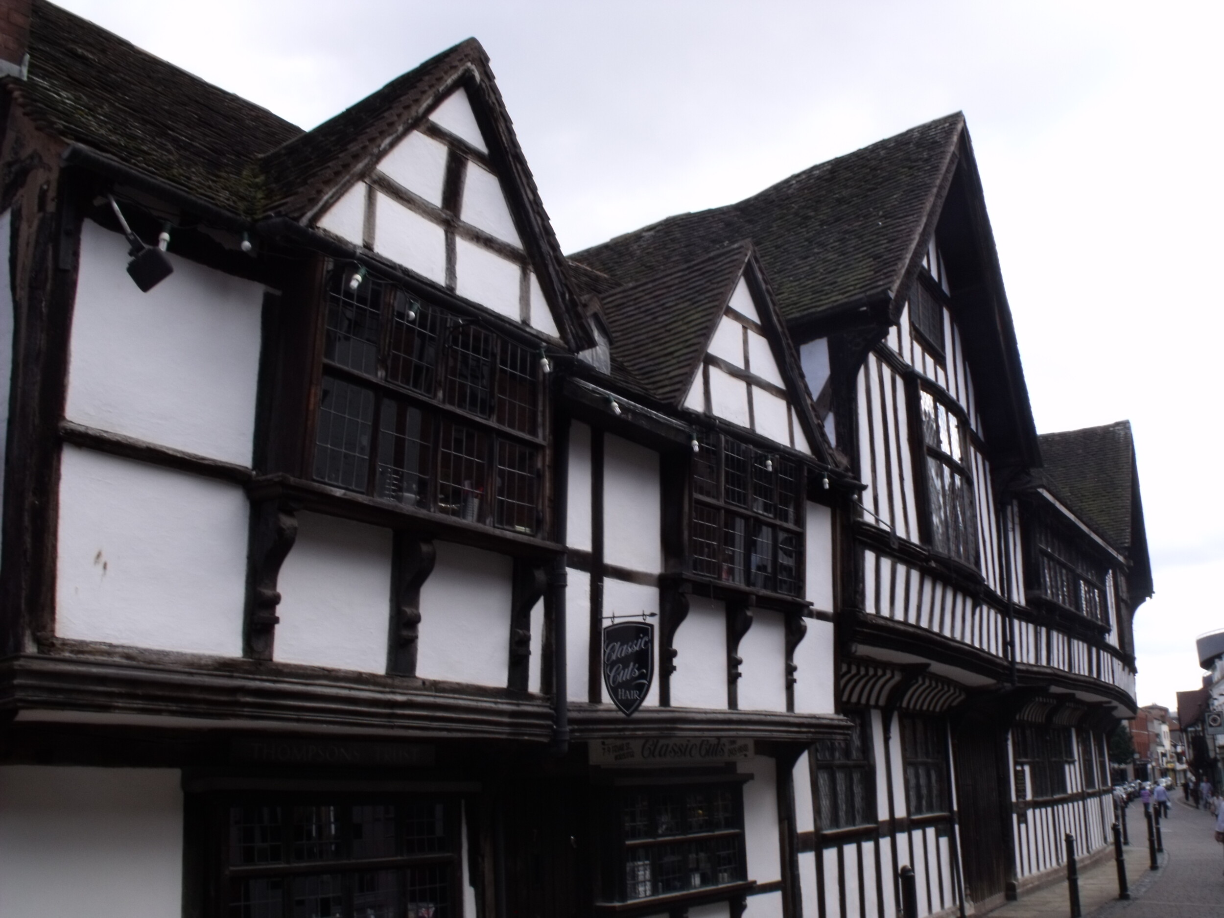 A historic building located in a town centre